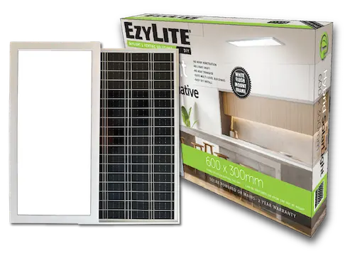 600x300mm Rectangle Hybrid Skylight EzyLite SolarLight