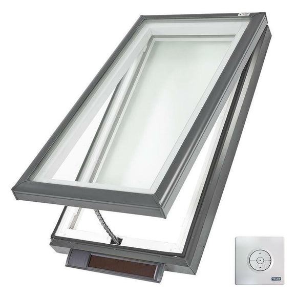Velux VCS Solar Opening Skylights on Flat Roofs